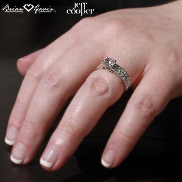 18K White Gold