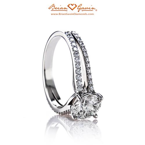 18K White Gold
