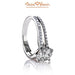 18K White Gold