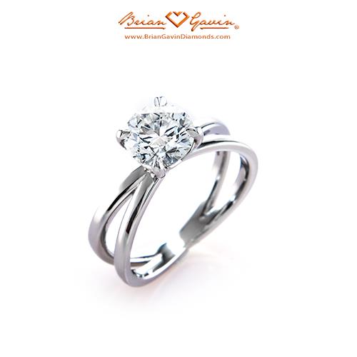 18K White Gold
