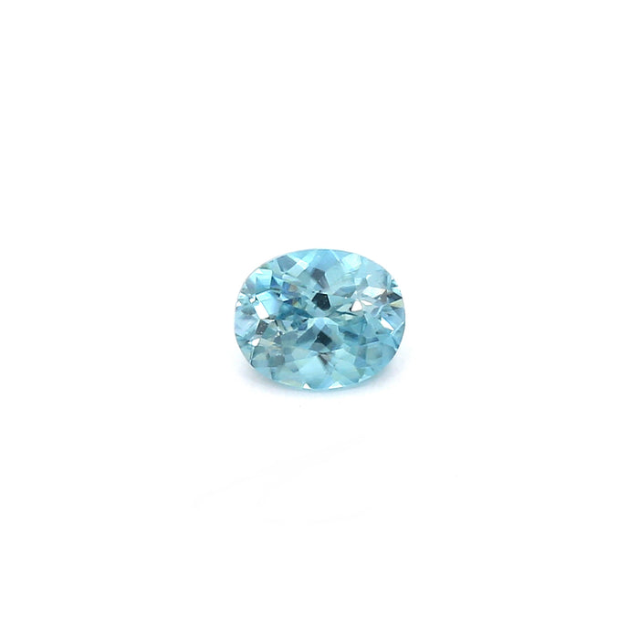 0.86 EC1 Oval Blue Zircon