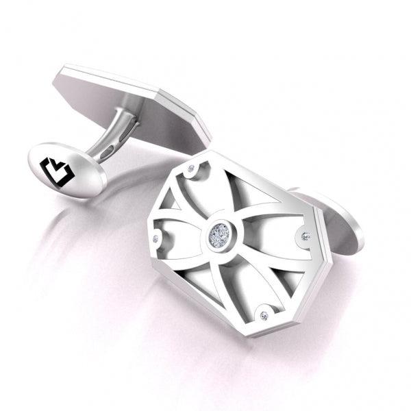 14K White Gold