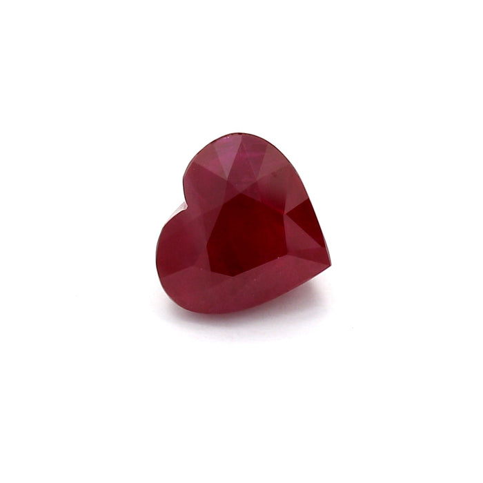 3.08 VI2 Heart-shaped Red Ruby