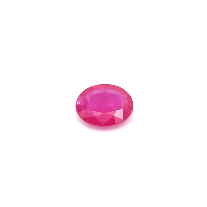 0.54 I1 Oval Pinkish Red Ruby