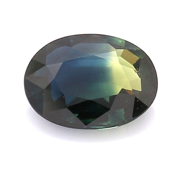 1.36 EC1 Oval Greenish Blue Sapphire