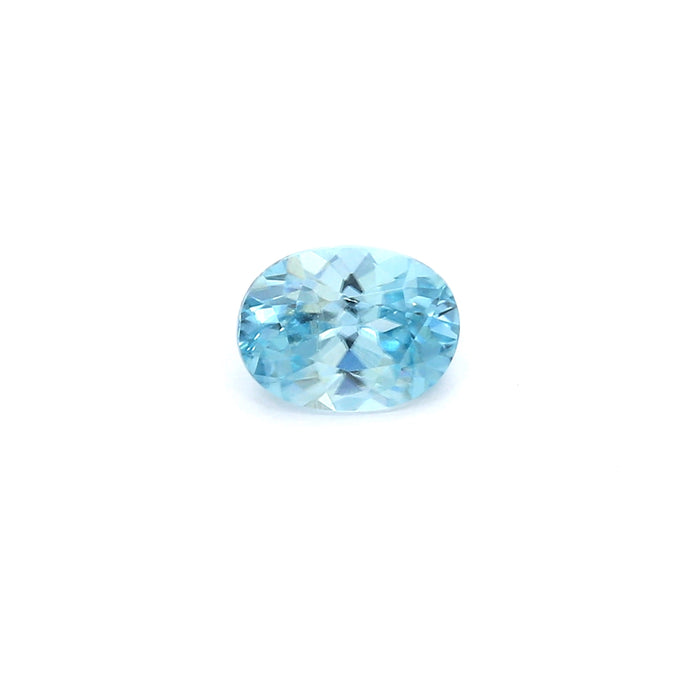 1.23 EC1 Oval Blue Zircon