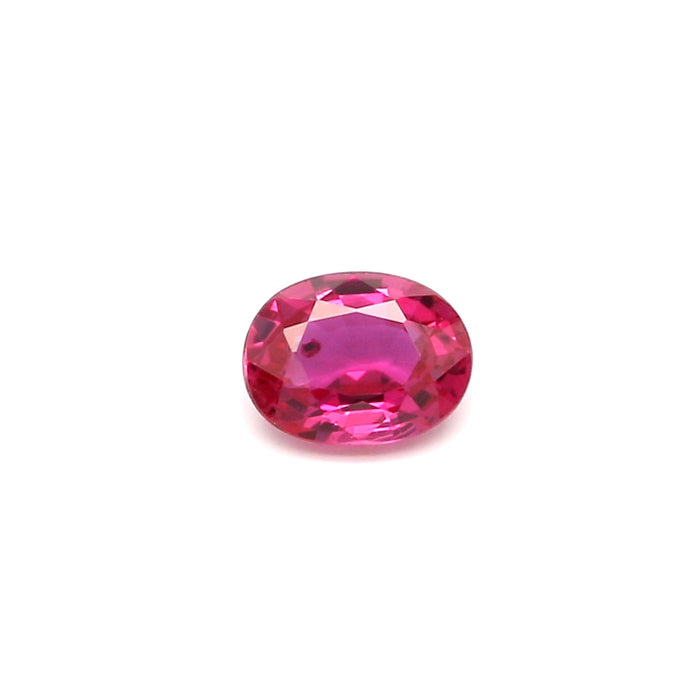0.2 VI1 Oval Pinkish Red Ruby