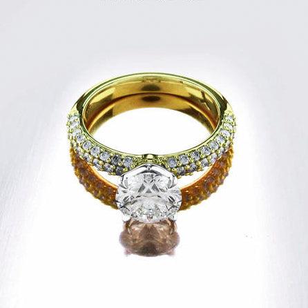 18K Yellow Gold