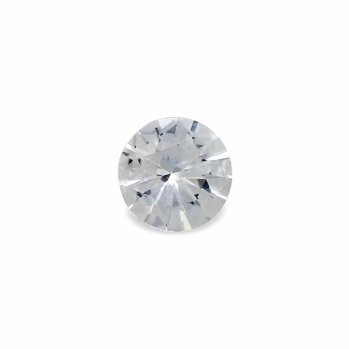 0.46 EC1 Round Colorless Fancy sapphire