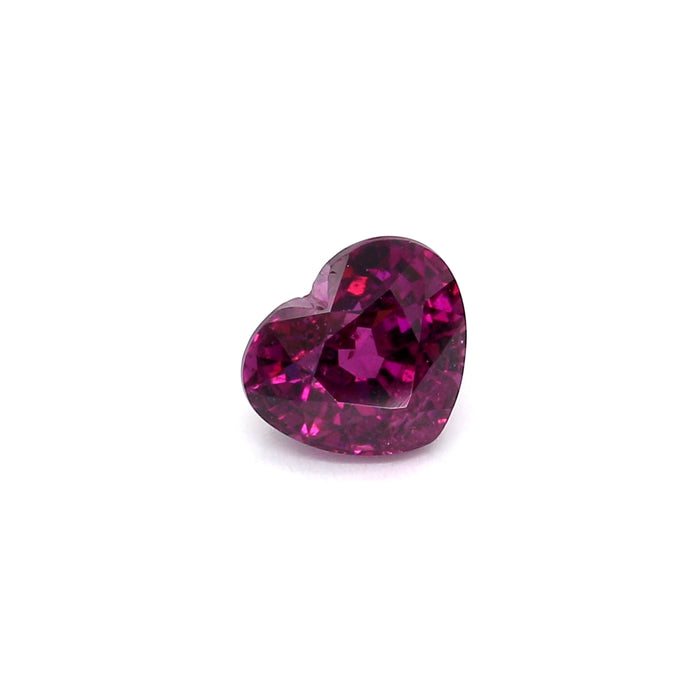 1.76 VI1 Heart-shaped Purple Rhodolite