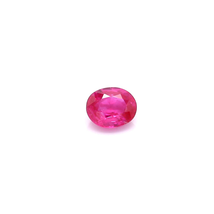 0.53 VI1 Oval Pinkish Red Ruby