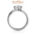 18K White Gold