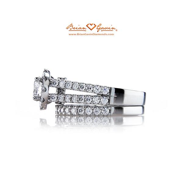 18K White Gold