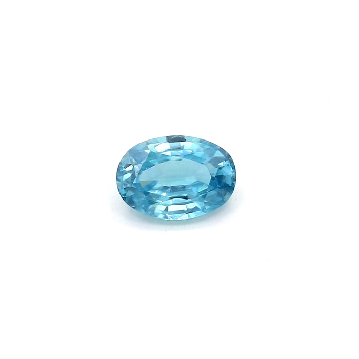 1.2 VI1 Oval Blue Zircon
