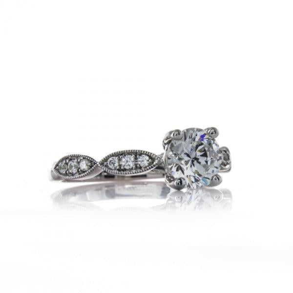 18K White Gold