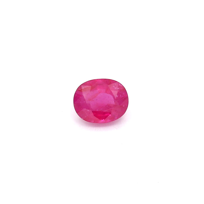 0.65 VI1 Oval Pinkish Red Ruby