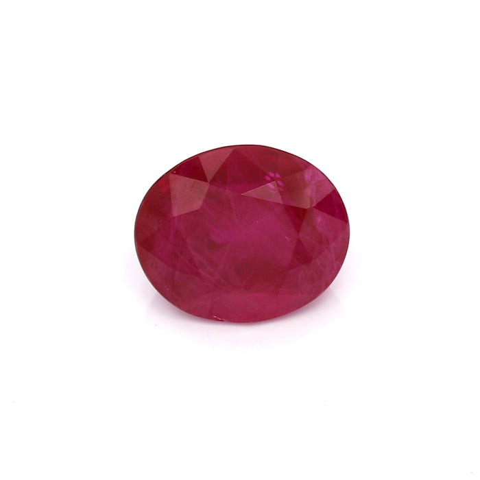 4.01 VI2 Oval Purplish Red Ruby