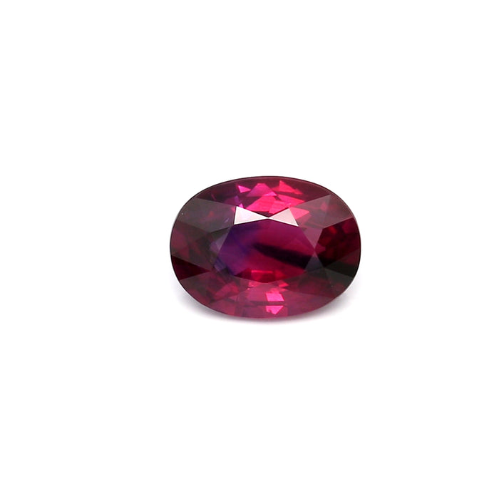 1.65 VI1 Oval Purplish Red Ruby