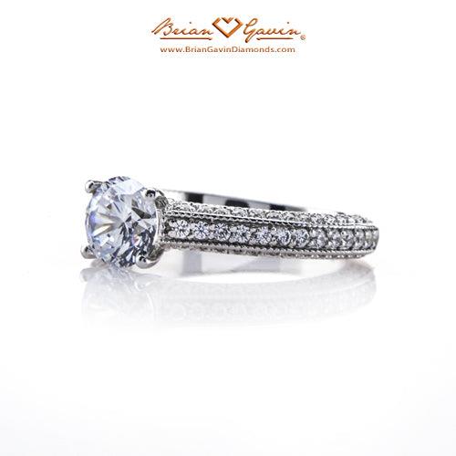 18K White Gold