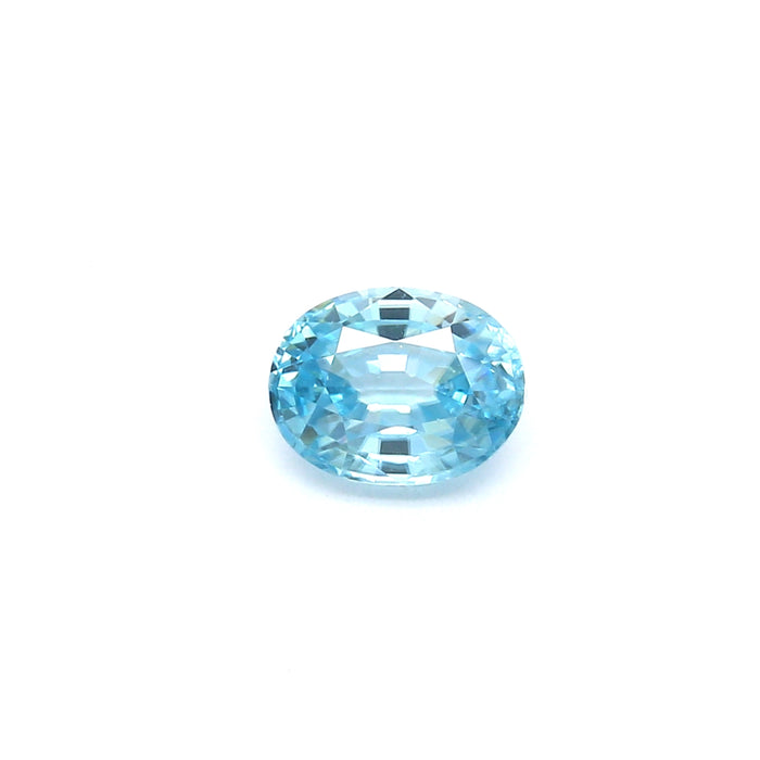 1.53 EC1 Oval Blue Zircon