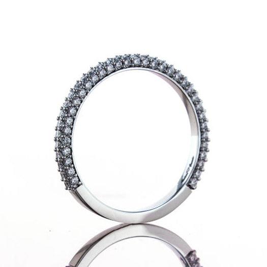 18K White Gold