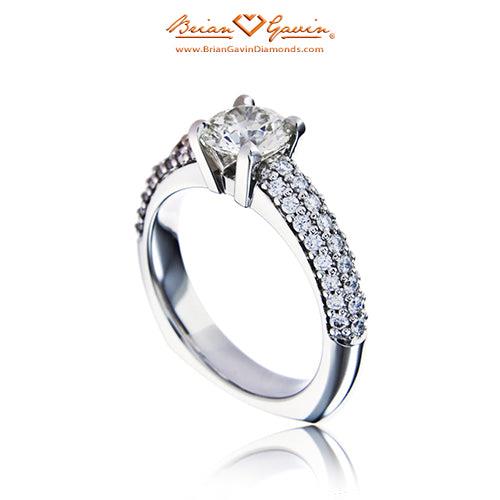 18K White Gold