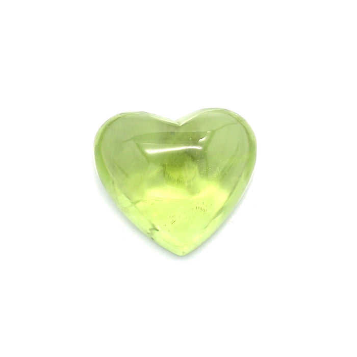 3.59 VI2 Heart-shaped Yellowish Green Peridot