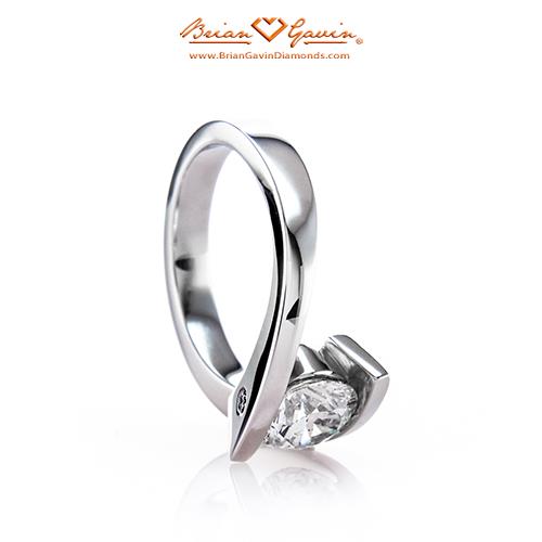 18K White Gold