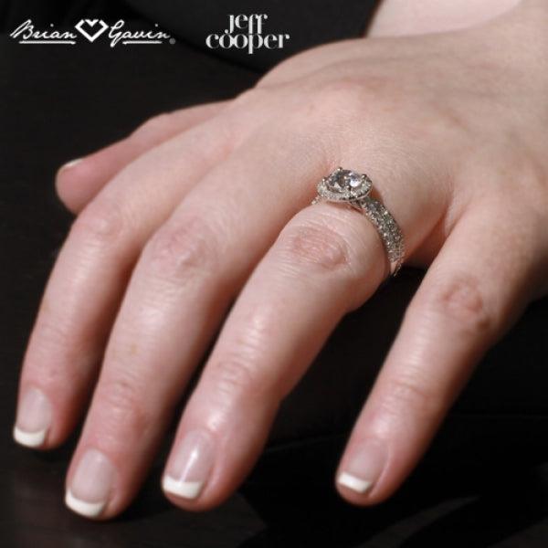 18K White Gold