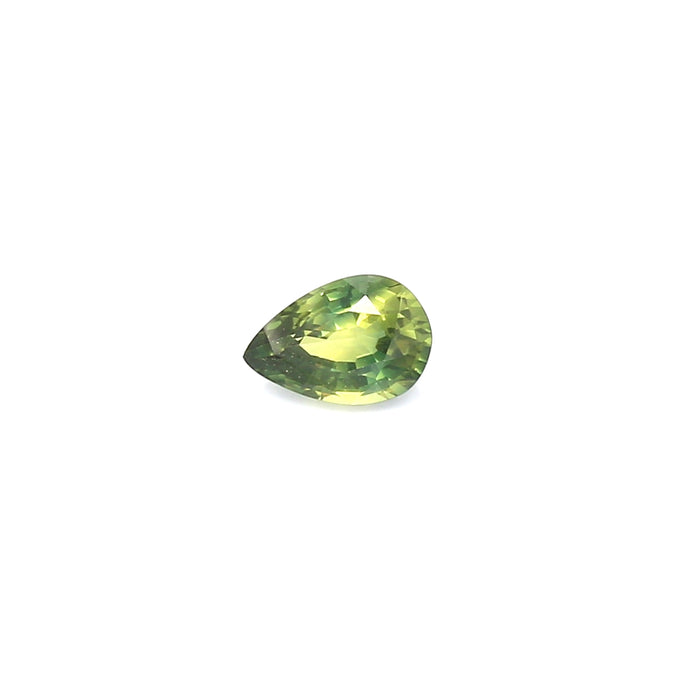 0.51 EC1 Pear-shaped Greenish Yellow Fancy sapphire