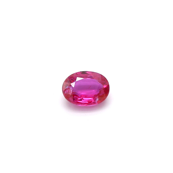 0.19 EC1 Oval Pinkish Red Ruby