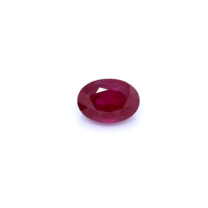 0.84 VI1 Oval Purplish Red Ruby