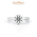 18K White Gold