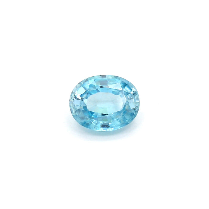 1.52 EC2 Oval Blue Zircon