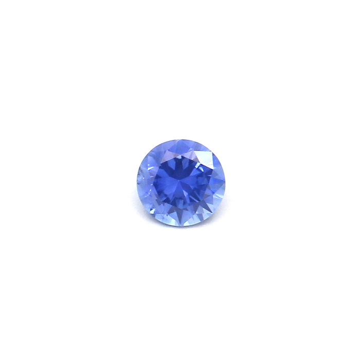 0.13 EC2 Round Blue Sapphire