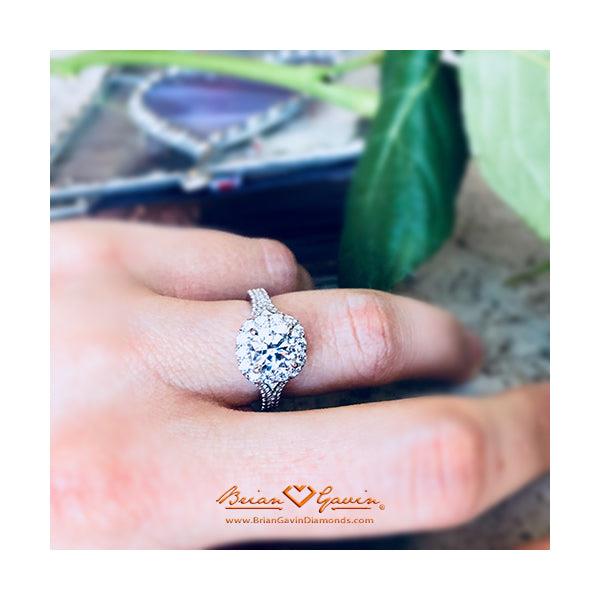18K White Gold