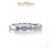 18K White Gold