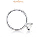 18K White Gold