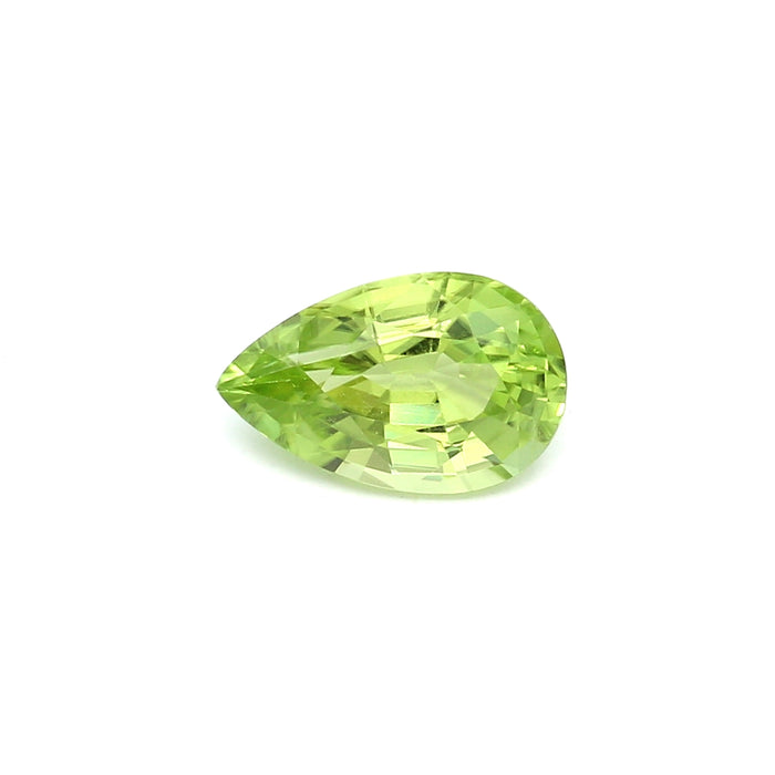 1.84 VI1 Pear-shaped Yellowish Green Peridot