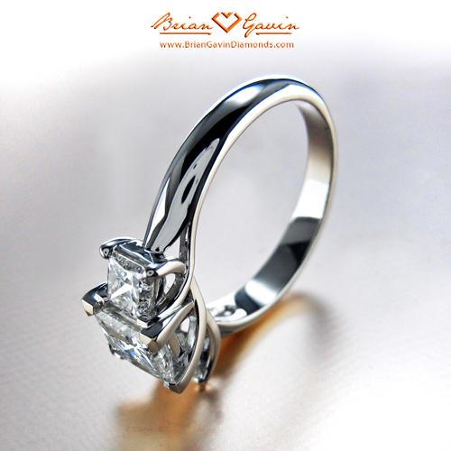 18K White Gold