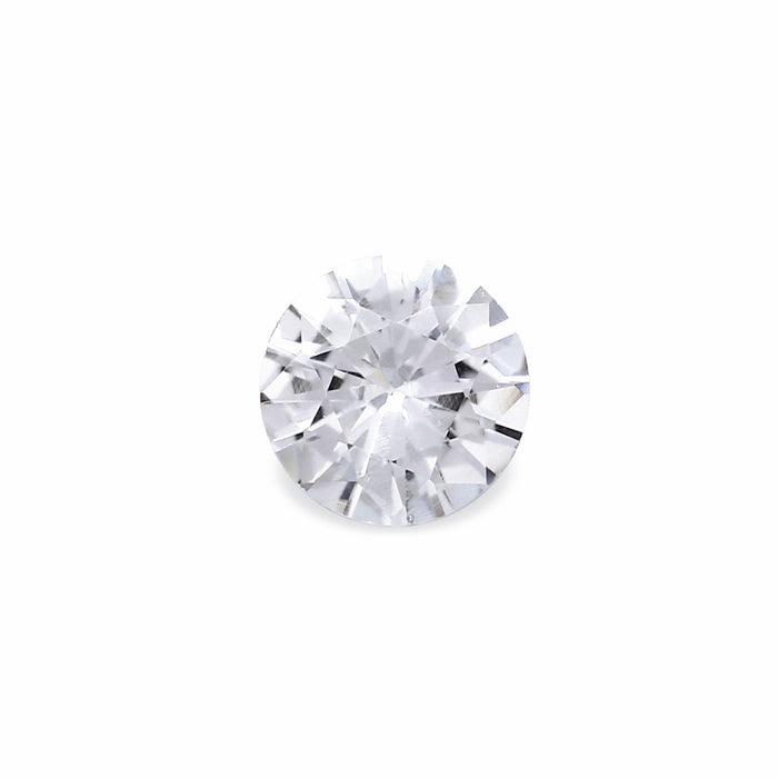 0.5 EC1 Round Colorless Fancy sapphire