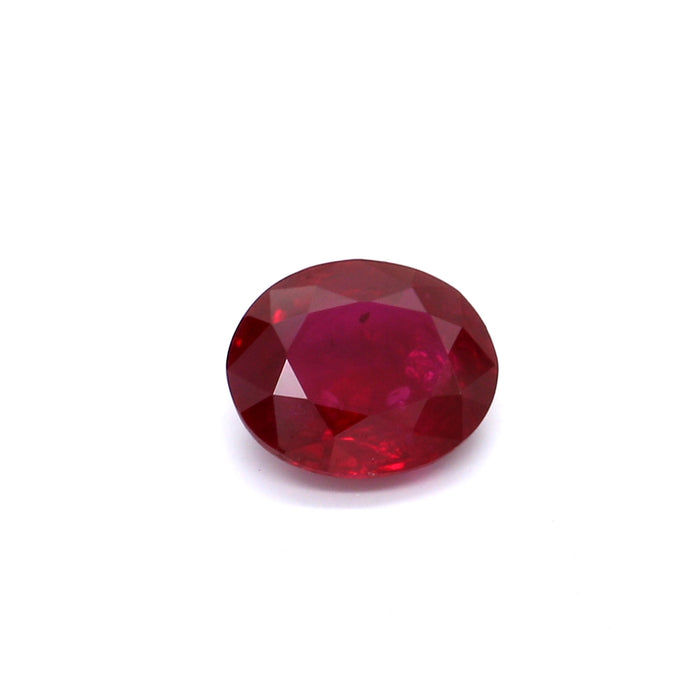 0.58 VI2 Oval Red Ruby