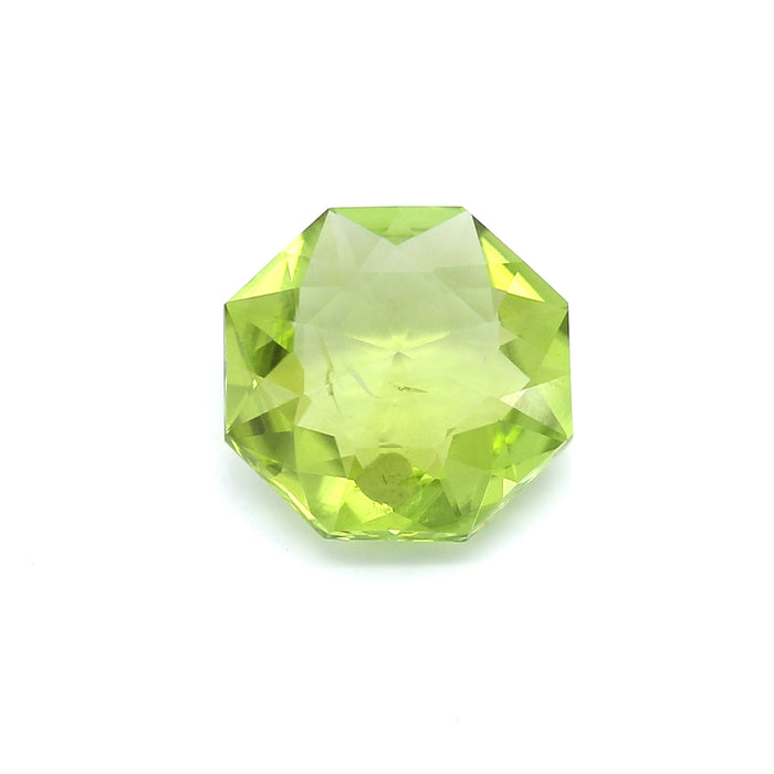 4.21 VI1 Octagon Yellowish Green Peridot