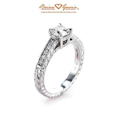 18K White Gold