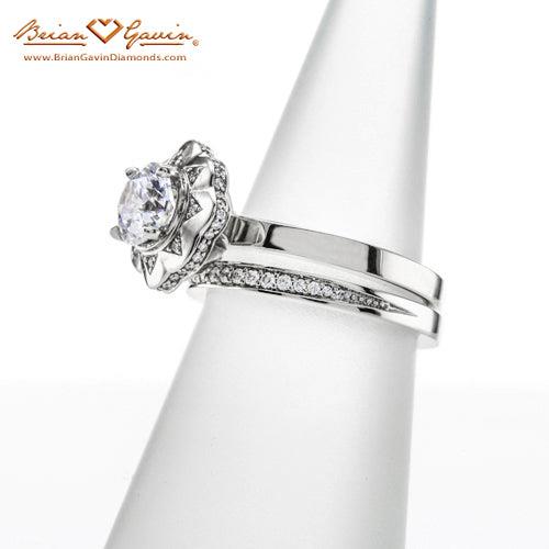 18K White Gold