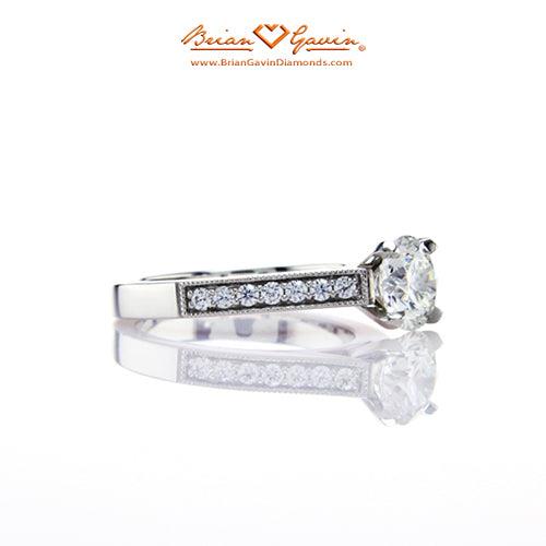 18K White Gold