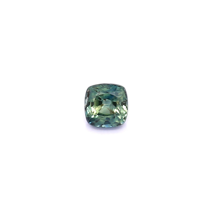 0.45 VI1 Cushion Bluish green Fancy sapphire