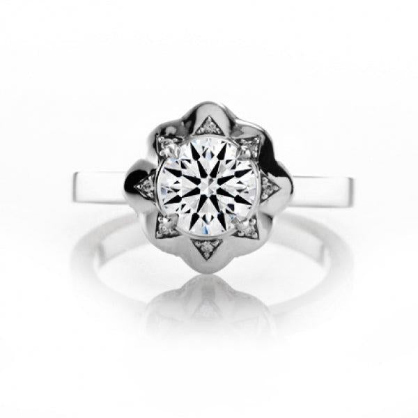 18K White Gold