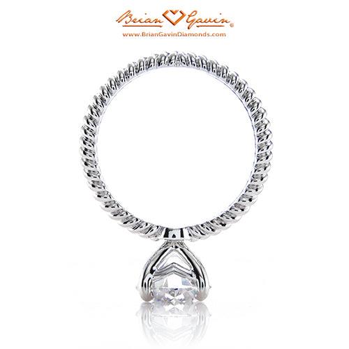 18K White Gold