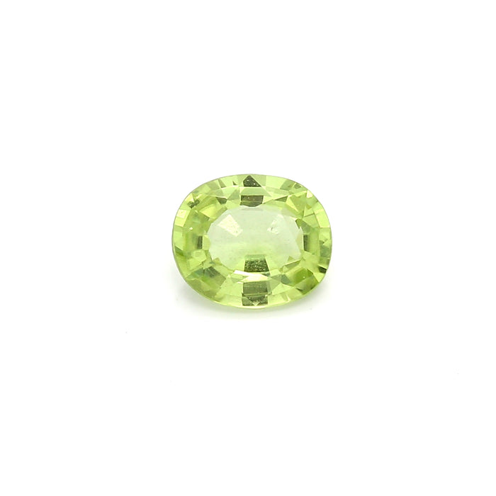 0.97 VI1 Oval Yellowish Green Peridot